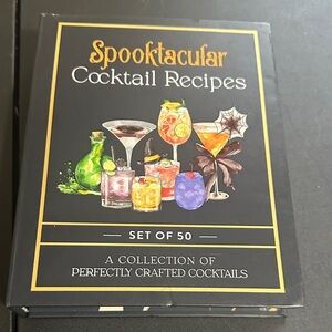 Spooktacular cocktail recipes set of 50 crafted Halloween cocktails